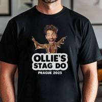 PERSONALISED Photo Face & 80s Disco I Body with Wording