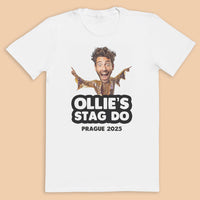 PERSONALISED Photo Face & 80s Disco I Body with Wording