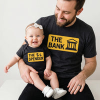 The Bank & The Investment - T-Shirt & Bodysuit / T-Shirt - (Sold Separately)