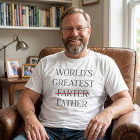 World's Greatest Farter - Mens T-Shirt - Dad T-Shirt - 2 for £15