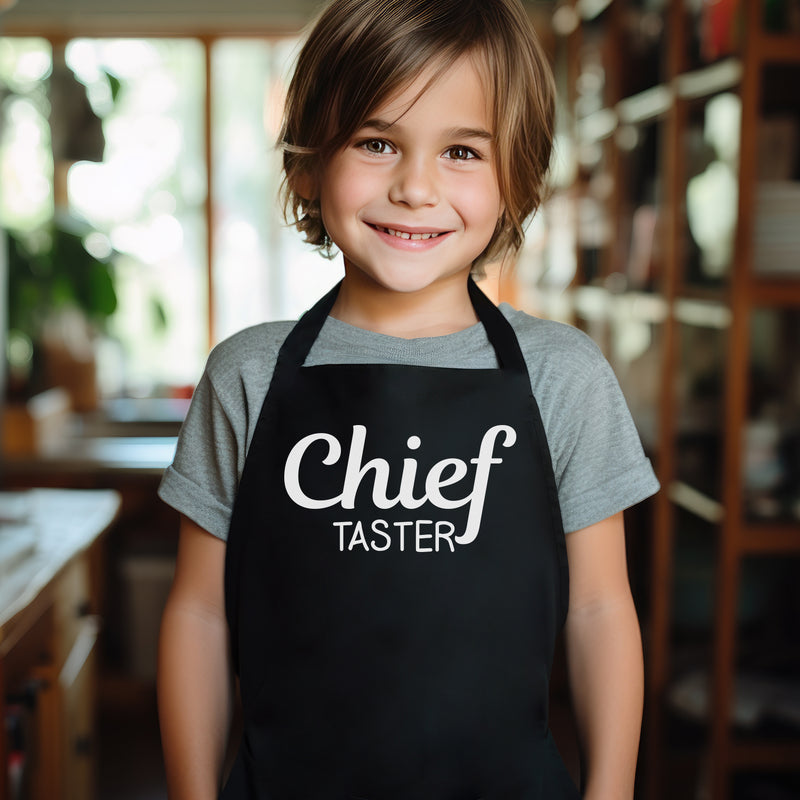 Chief Taster - Kids Apron