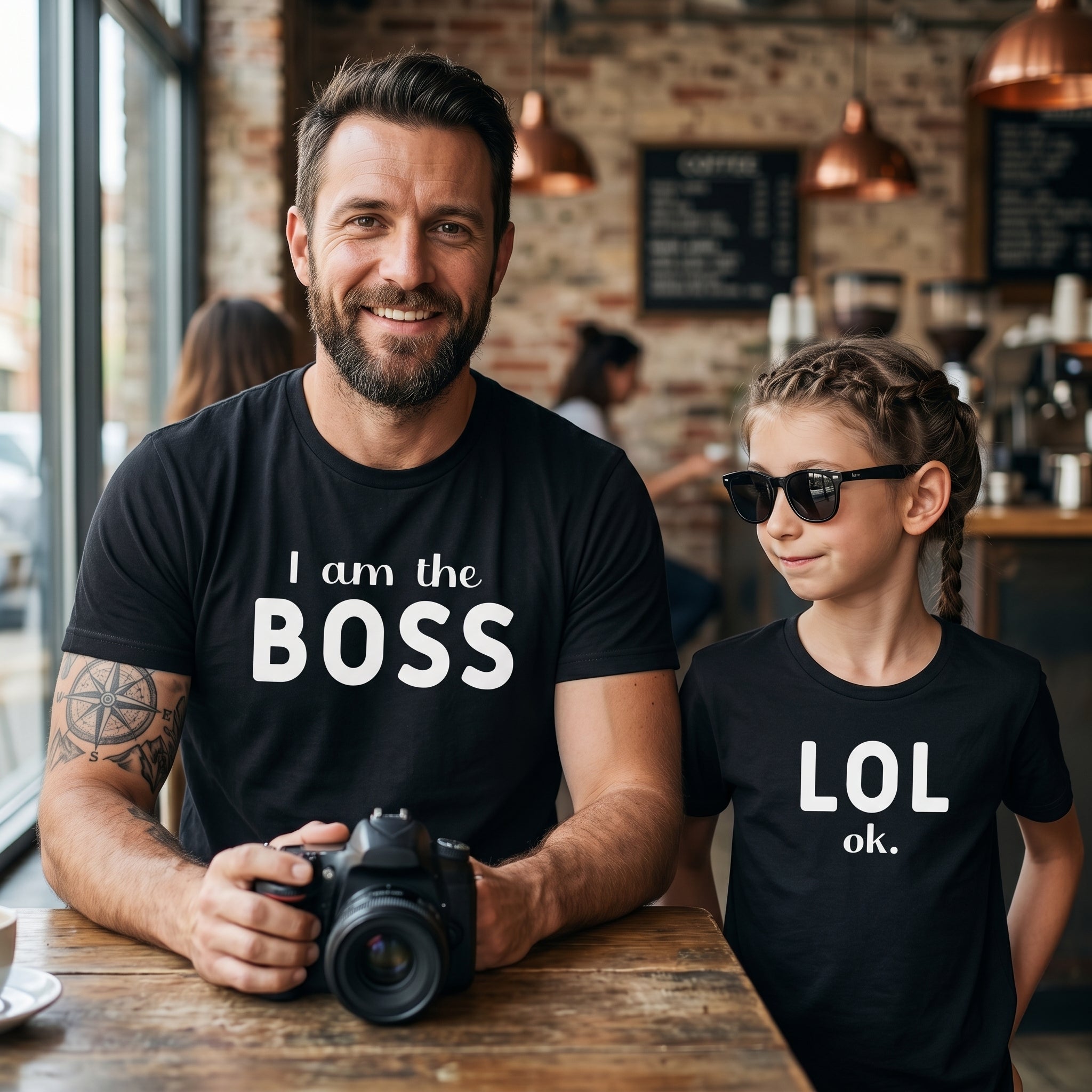 Ich bin der Boss, lol, ok – T-Shirt und Bodysuit/T-Shirt – (separat erhältlich)