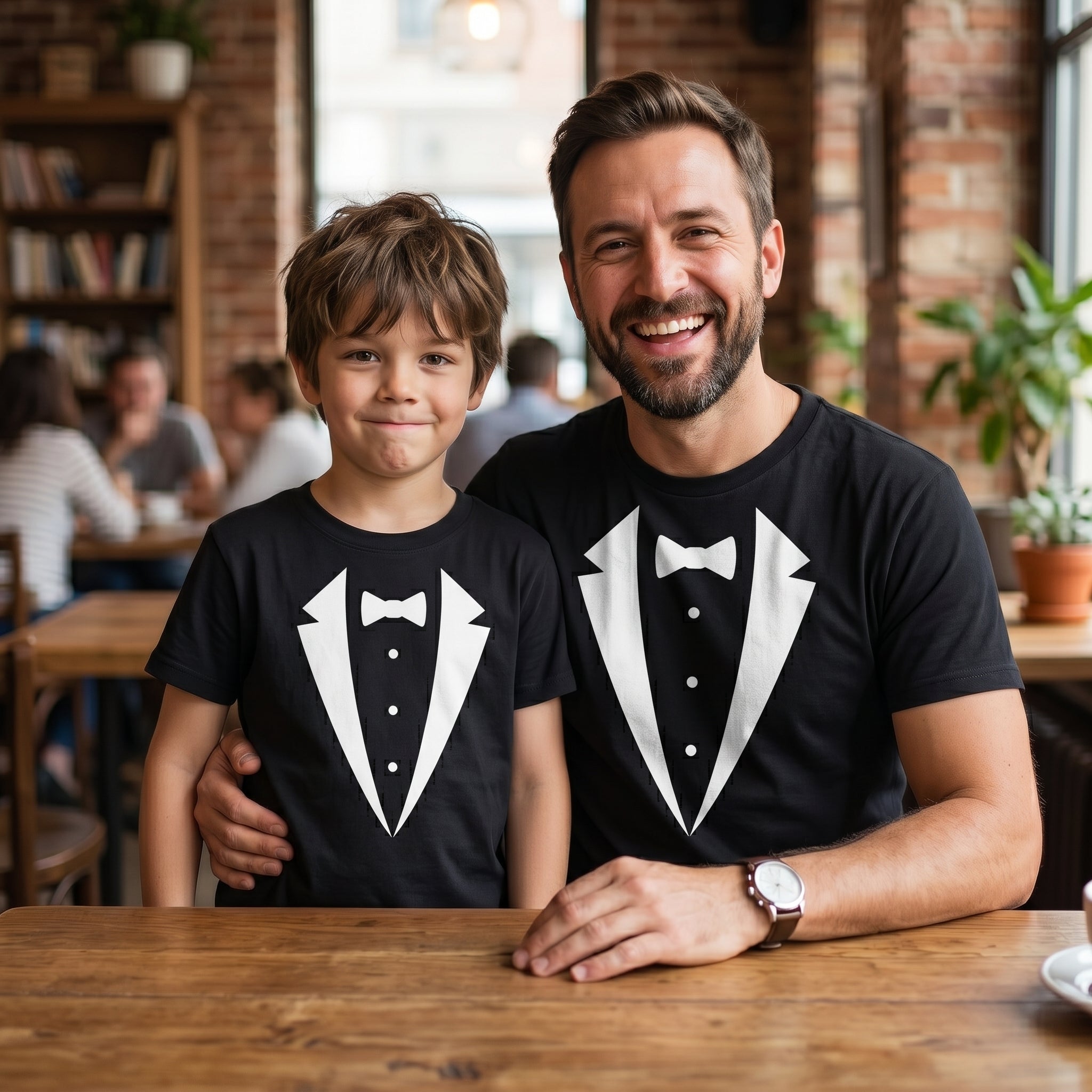 Tuxedo - T-Shirt & Bodysuit / T-Shirt - (Sold Separately)