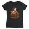 PERSONALISED Photo Face & Cavewoman Body with Wording