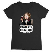 PERSONALISED Photo Face & The Bridefather Body with Wording