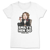 PERSONALISED Photo Face & The Bridefather Body with Wording