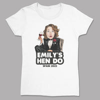 PERSONALISED Photo Face & The Bridefather Body with Wording