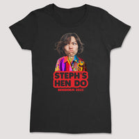 PERSONALISED Photo Face & Funky Shirt Body with Wording
