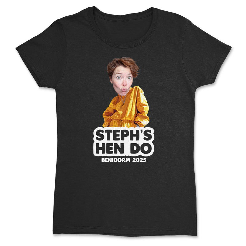 PERSONALISED Photo Face & Hip Hop Queen Body with Wording