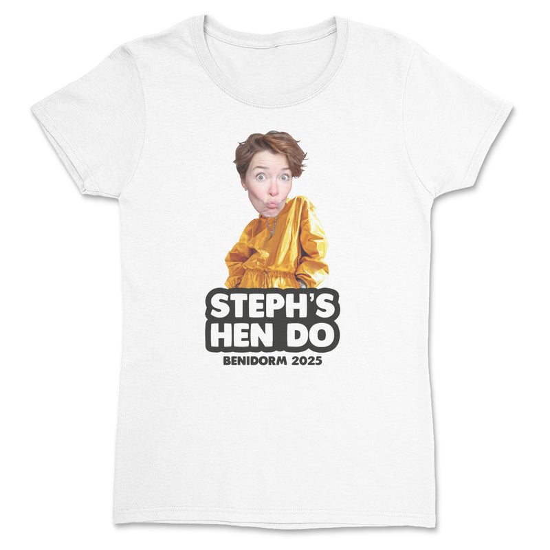 PERSONALISED Photo Face & Hip Hop Queen Body with Wording