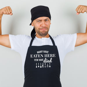 Many Have Eaten Here, Few Have Died - Adult Apron