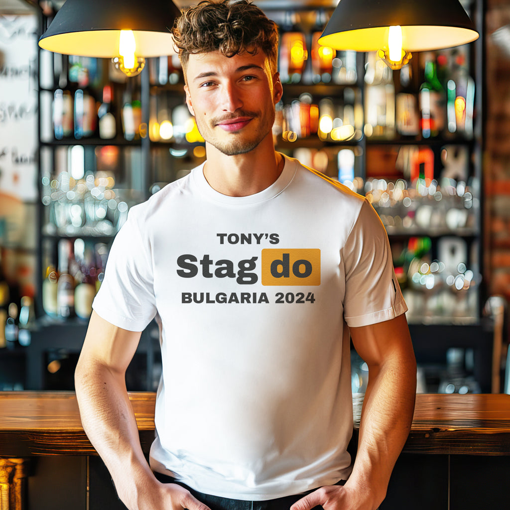 PERSONALISED Stag Do Themed - Stag Do T-Shirt