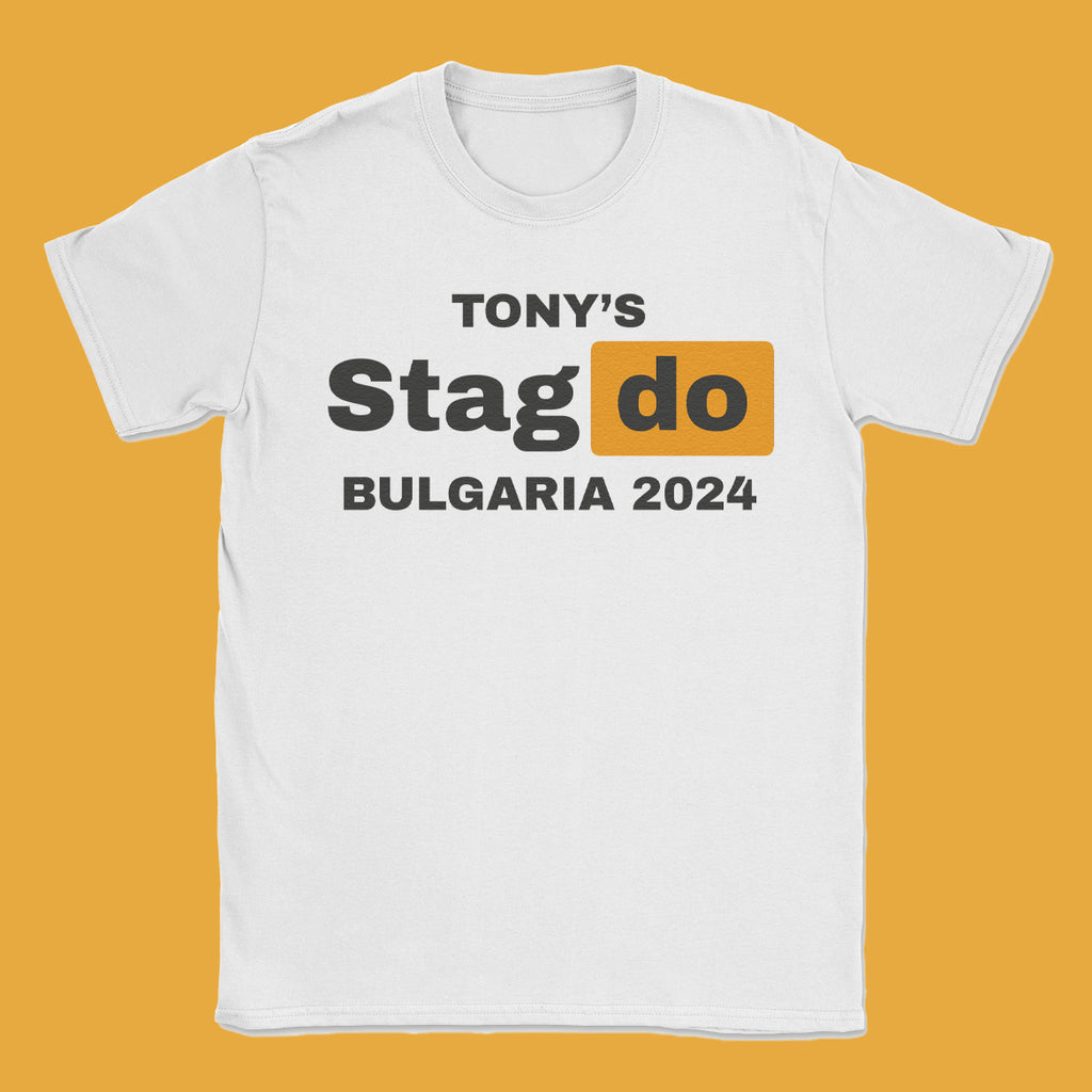 PERSONALISED Stag Do Themed - Stag Do T-Shirt