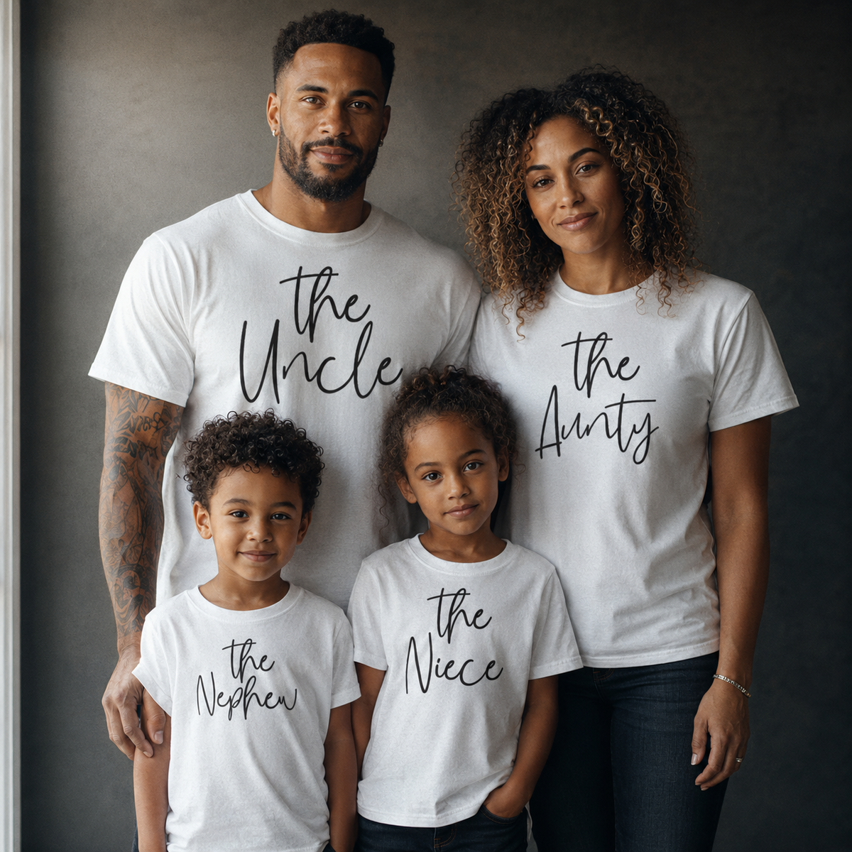 The Nephew, The Niece, The Uncle, The Aunty - Uncle & Aunty Matching Set - (Sold Separately)