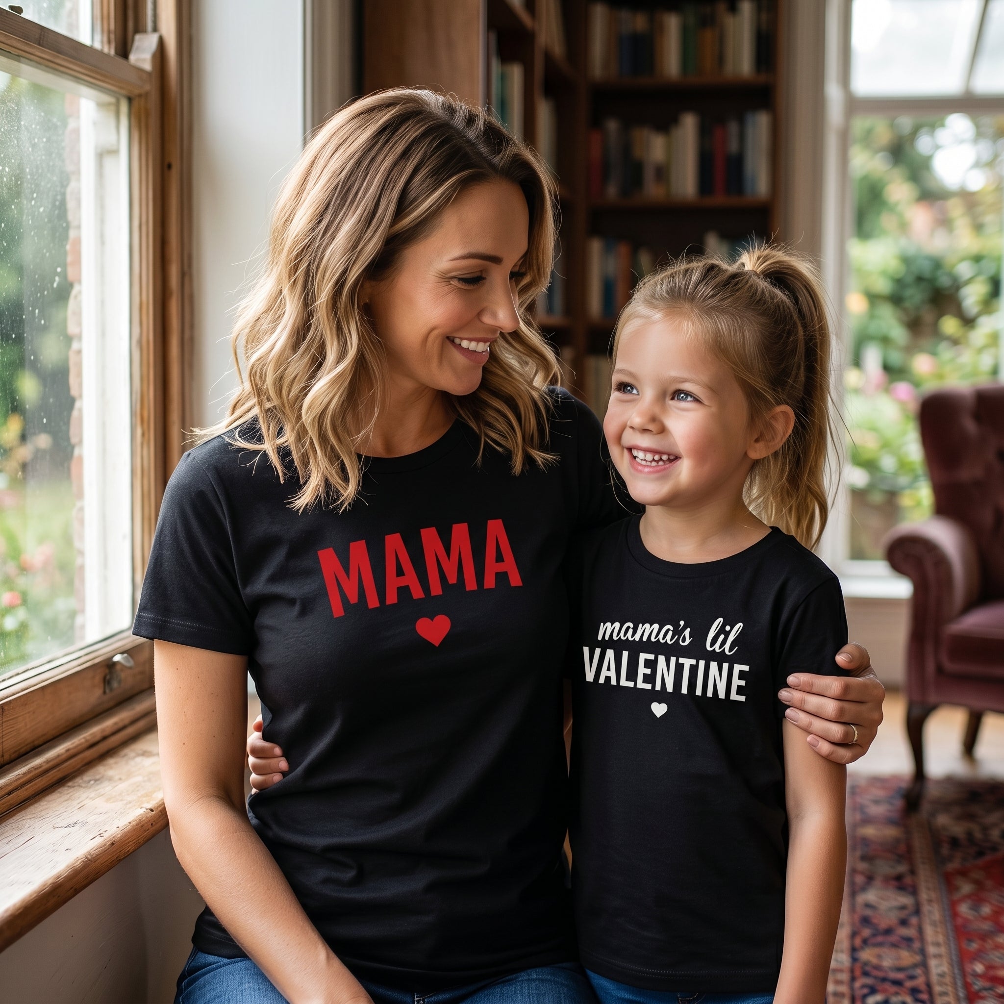 Mama & Mama's Lil Valentine - T-Shirt & Bodysuit / T-Shirt - (Sold Separately)