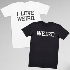 I Love Weird & Weird - Couple Gift Set - (Sold Separately)