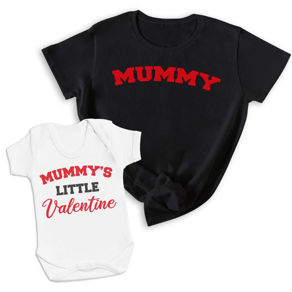 Mummy & Mummys Little Valentine - T-Shirt & Bodysuit / T-Shirt - (Sold Separately)