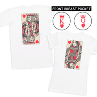 King and Queen Deck of Cards - Couple Gift Set - (Sold Separately)