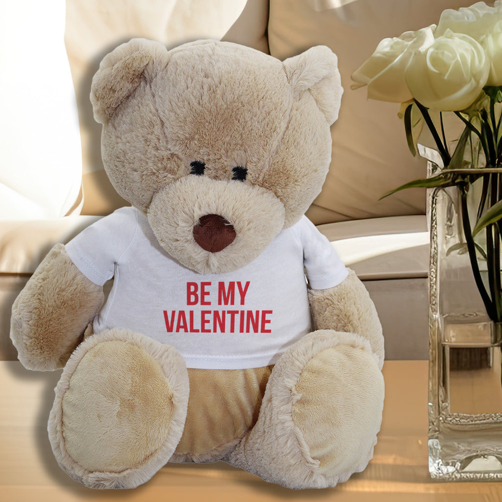Be My Valentine - Teddy & Teddy T-Shirt Message