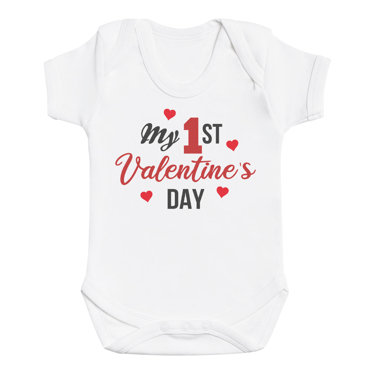 My 1st Valentine's Day - Baby Bodysuit