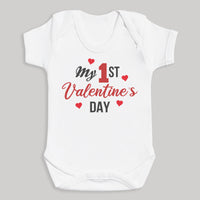 My 1st Valentine's Day - Baby Bodysuit