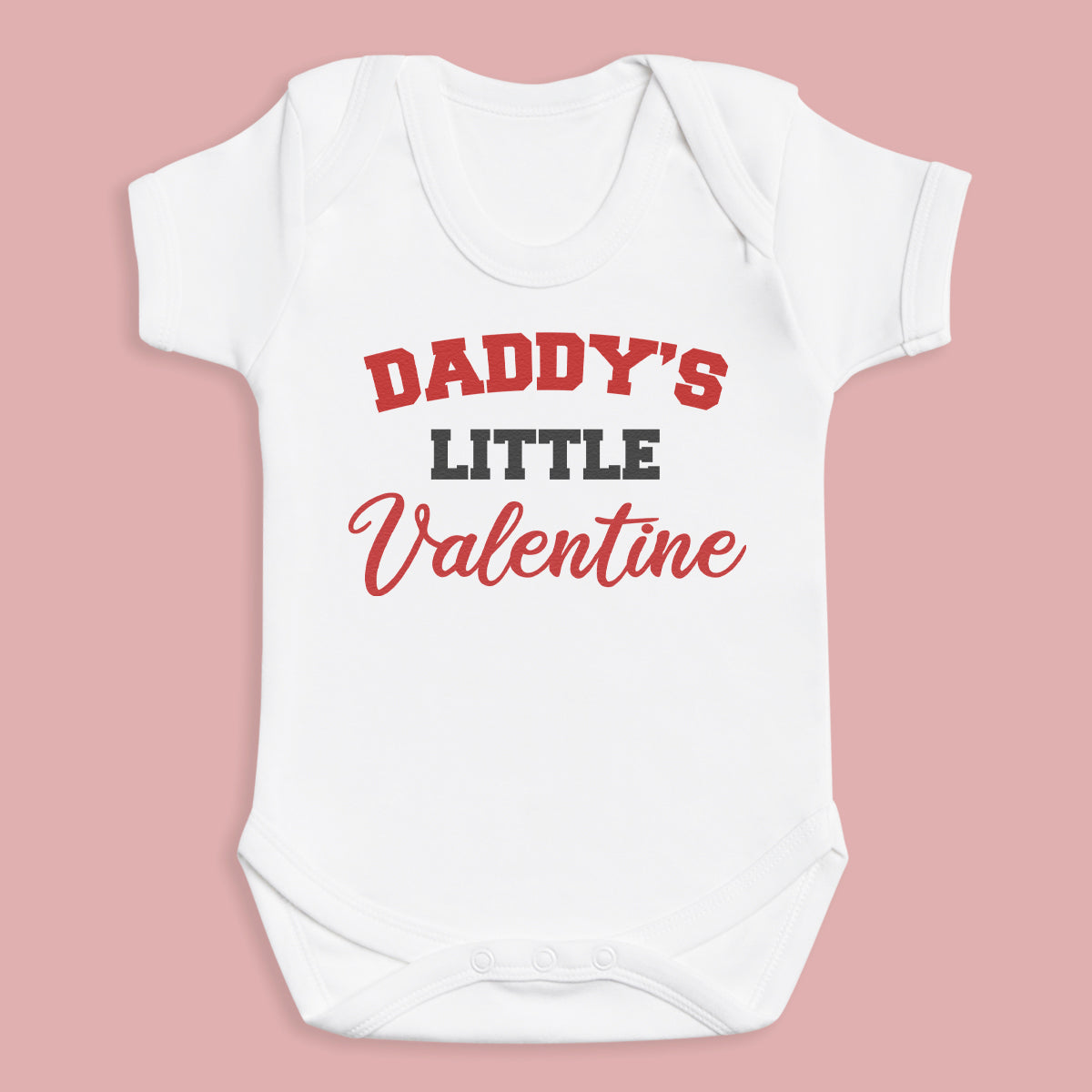 Daddy's Little Valentine - Baby Bodysuit / Baby T-Shirt