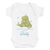 Happy First Valentine's Day As My Daddy - Baby Bodysuit