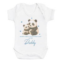Happy First Valentine's Day As My Daddy - Baby Bodysuit