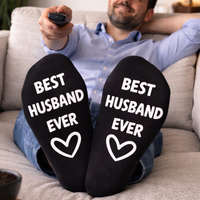 Best Husband Ever - Printed Funny Socks