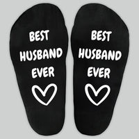 Best Husband Ever - Printed Funny Socks