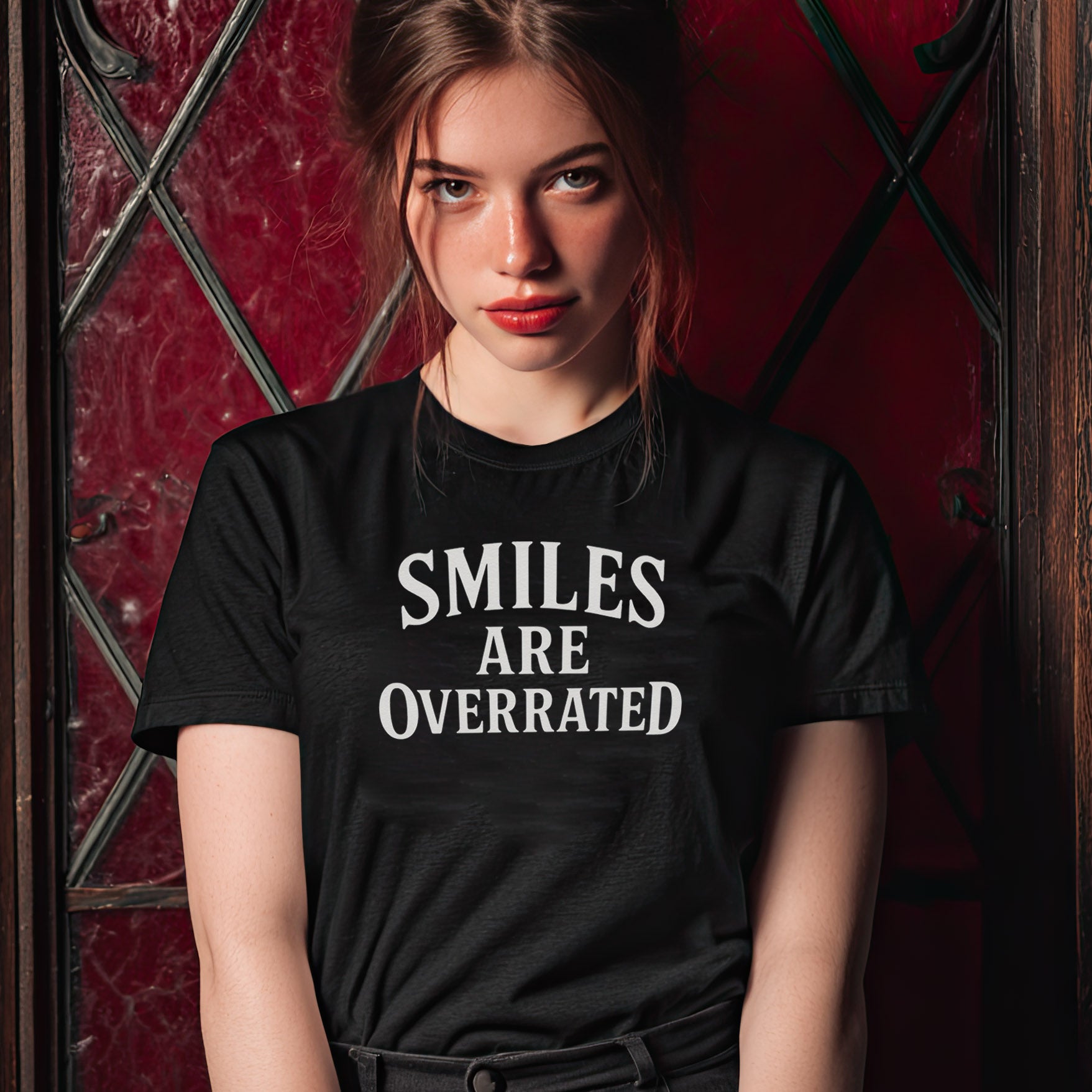Smiles Are Overrated - Adult & Kids T-Shirt, Sweater & Hoodie