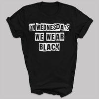 On Wednesdays We Wear Black - Adult & Kids T-Shirt, Sweater & Hoodie