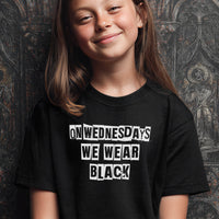 On Wednesdays We Wear Black - Adult & Kids T-Shirt, Sweater & Hoodie