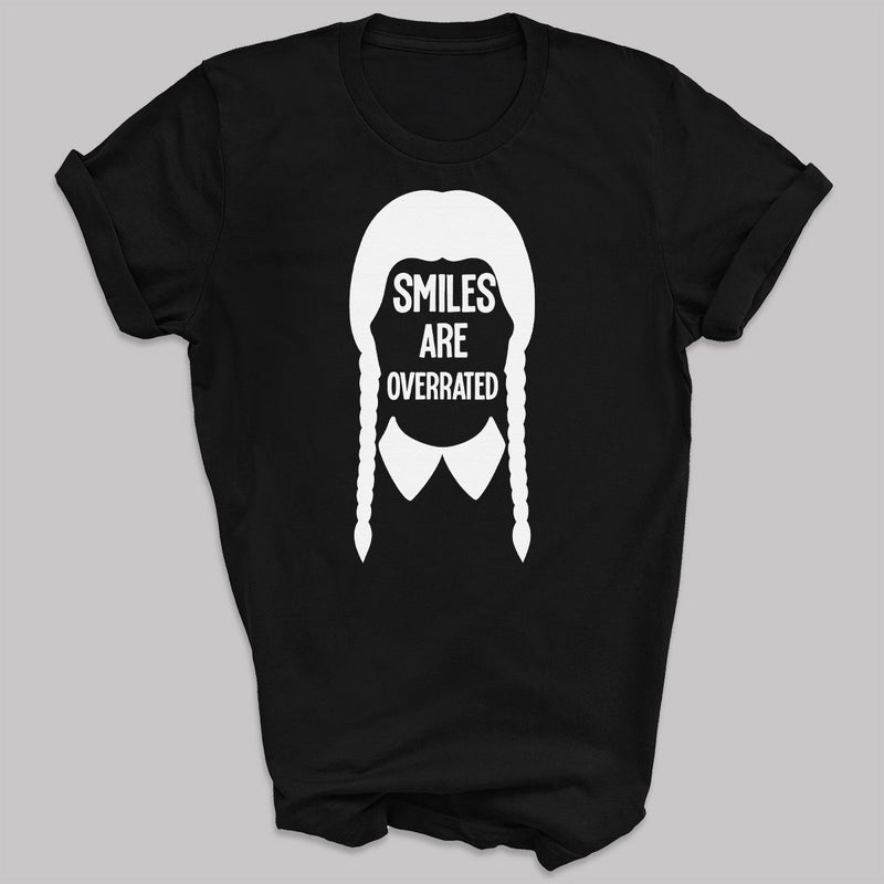 Smiles Are Overrated Silhouette - Adult & Kids T-Shirt, Sweater & Hoodie