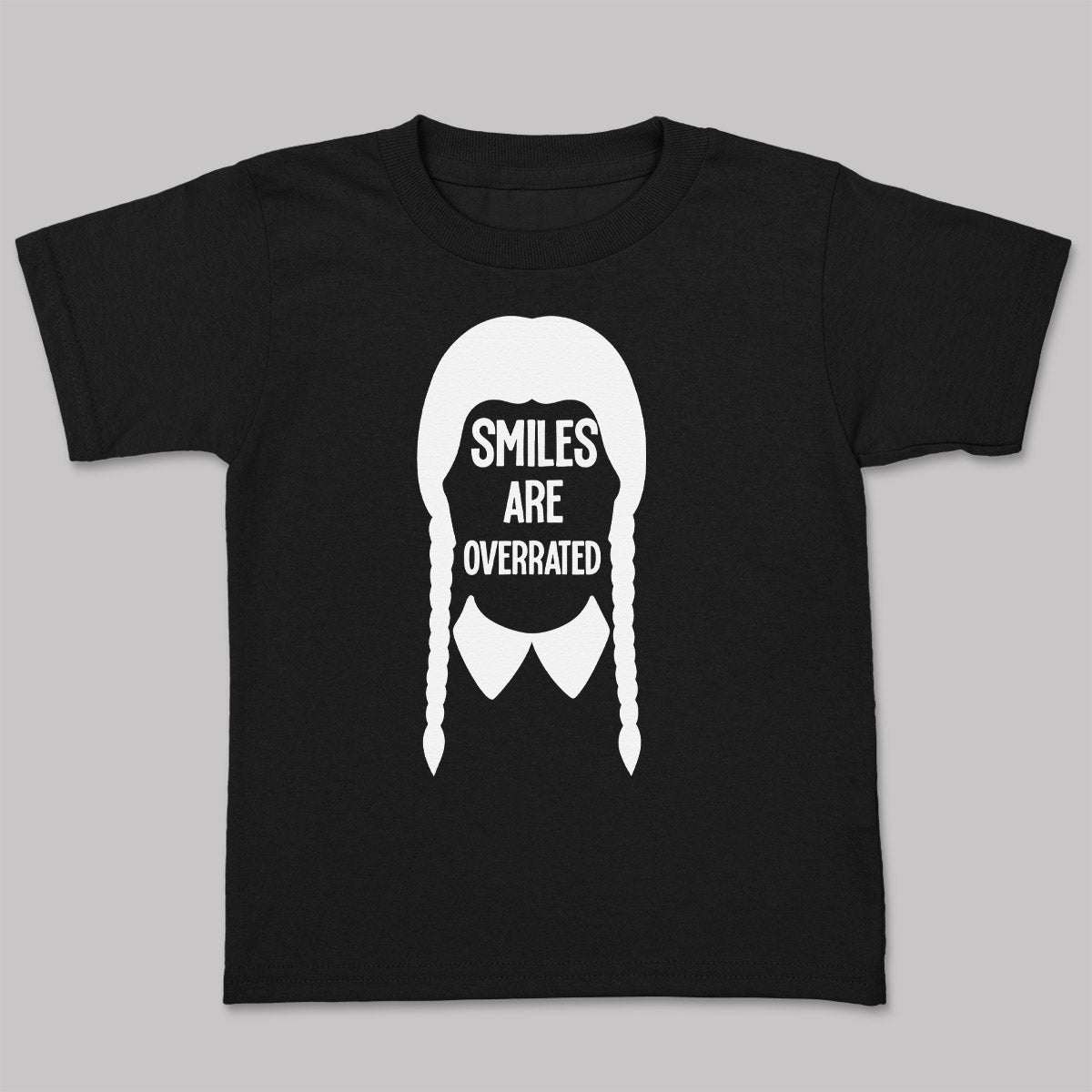 Smiles Are Overrated Silhouette - Adult & Kids T-Shirt, Sweater & Hoodie