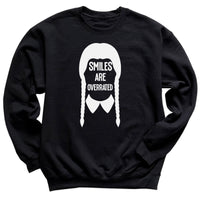 Smiles Are Overrated Silhouette - Adult & Kids T-Shirt, Sweater & Hoodie