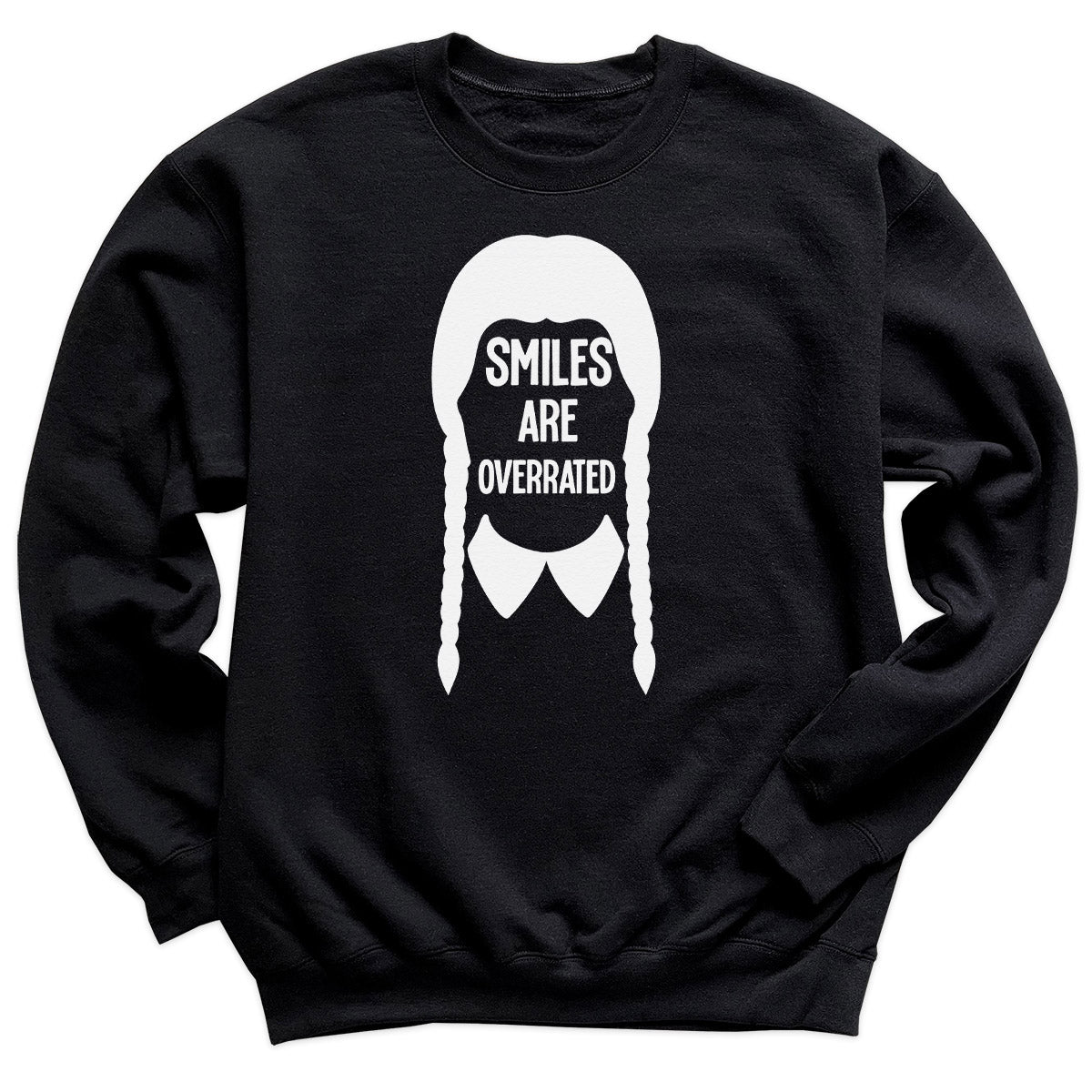Smiles Are Overrated Silhouette - Adult & Kids T-Shirt, Sweater & Hoodie
