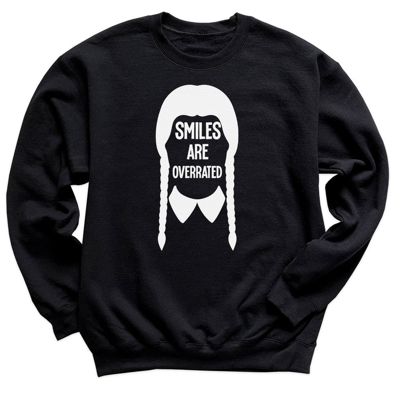Smiles Are Overrated Silhouette - Adult & Kids T-Shirt, Sweater & Hoodie