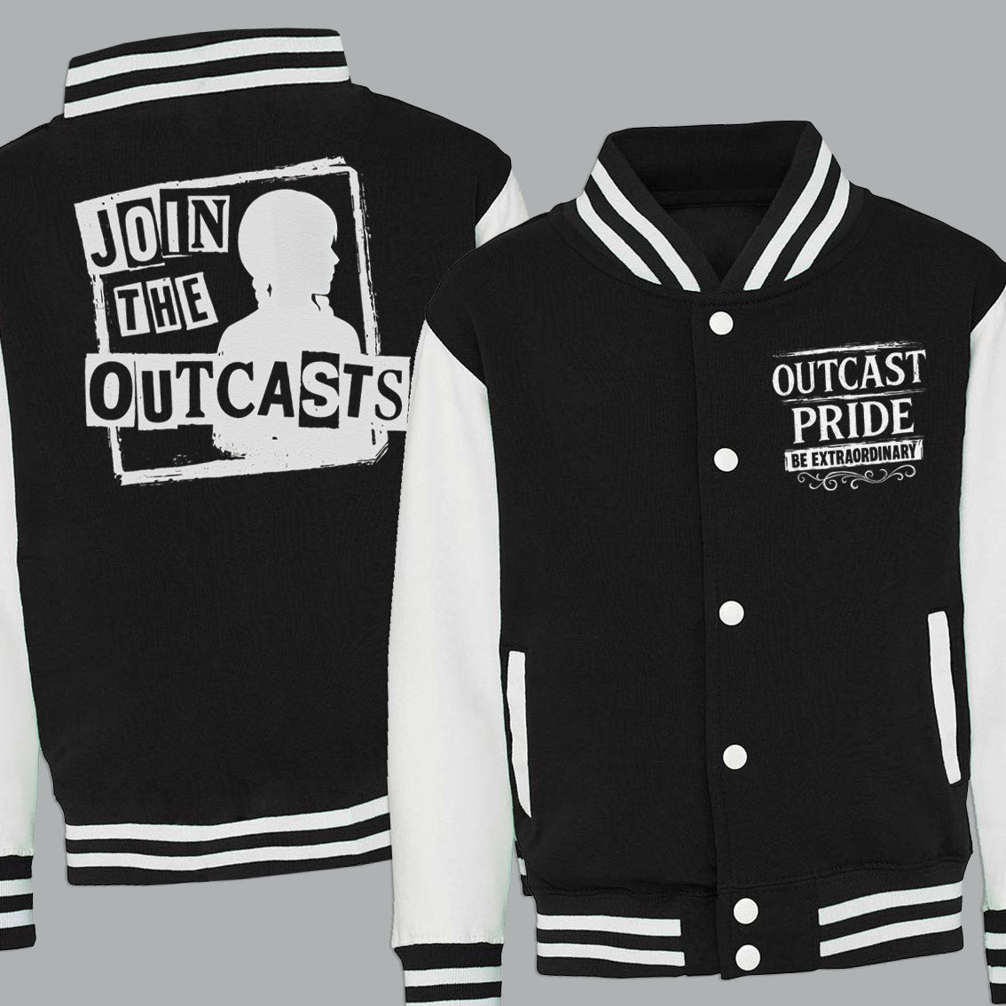 Join The Outkasts - Adult & Kids Varsity Jacket