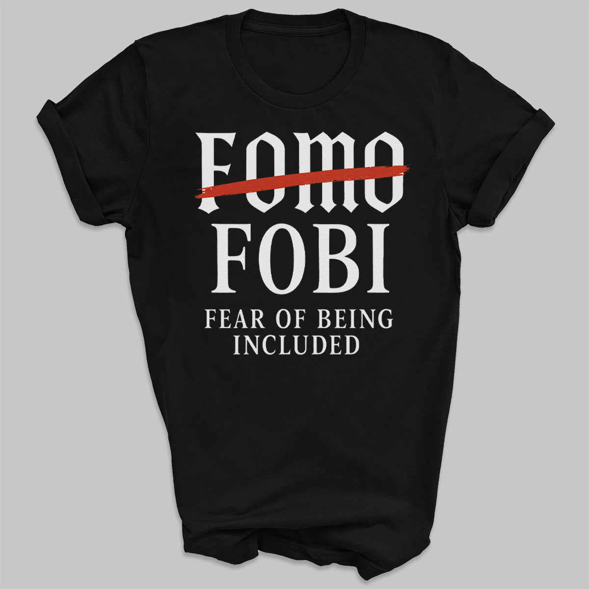 FOMO.. More like FOBI Gothic Style - Christmas Adult & Kids T-Shirt, Sweater & Hoodie