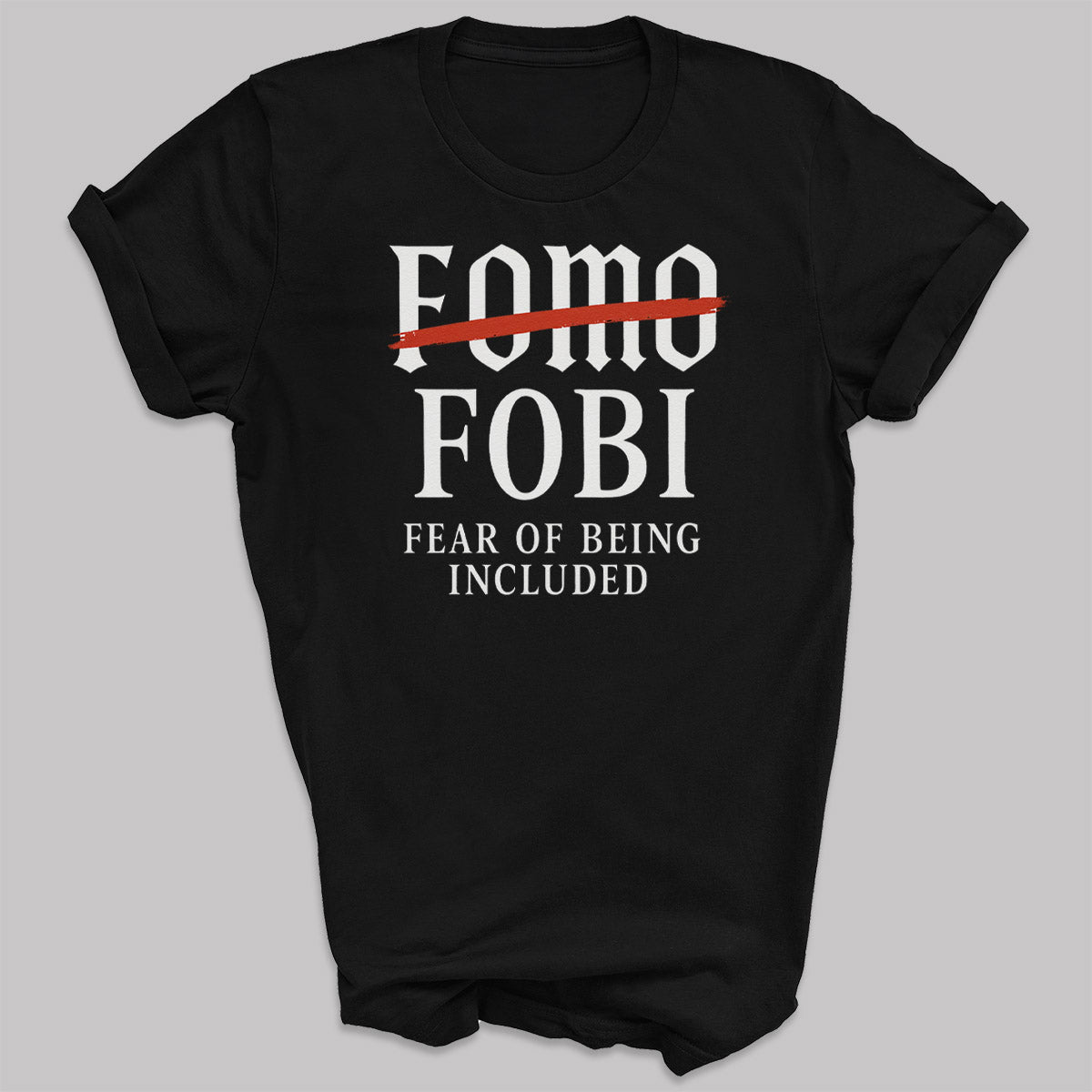 FOMO.. More like FOBI Gothic Style - Christmas Adult & Kids T-Shirt, Sweater & Hoodie
