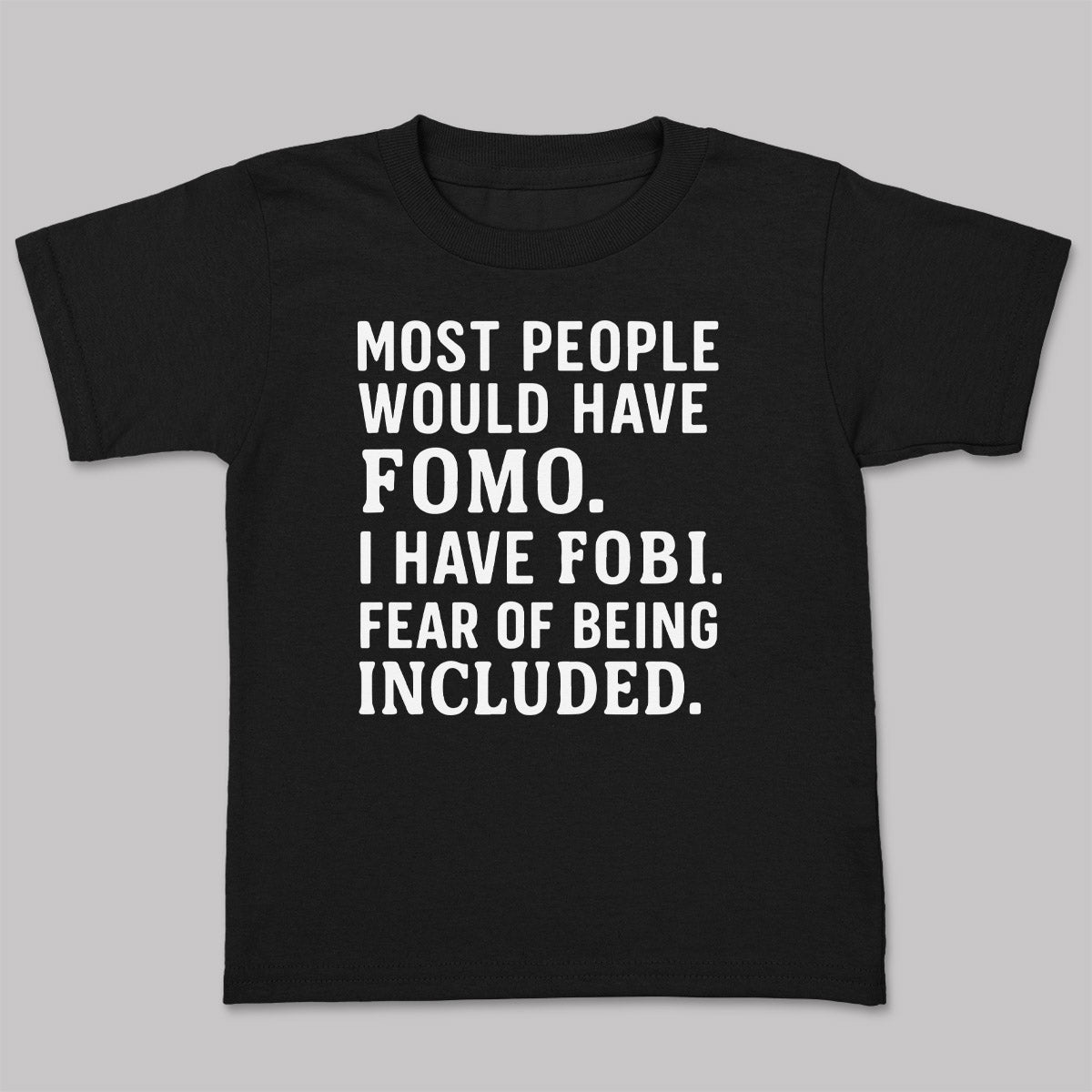 I Have FOBI - Christmas Adult & Kids T-Shirt, Sweater & Hoodie