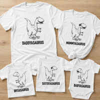 Dino-asaurus Set - Whole Family Matching - Family Matching Tops - (Sold Separately)