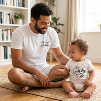 My Daddy Loves Me & Proud Daddy - Mens T Shirt & Baby Bodysuit - (Sold Separately)