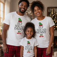 Passende Weihnachtsoberteile der Elf Squad-Familie – T-Shirts – (separat erhältlich)