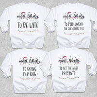PERSONALISED Most Likely To ... - Christmas Jumper Sweatshirt - All Sizes