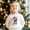 PERSONALISED Initial with Santa Hat - Baby & Kids - All Styles & Sizes