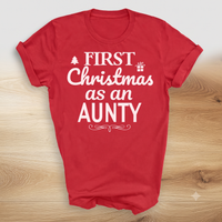 PERSONALISED First Christmas As... - Family Matching Christmas Tops - (Sold Separately)