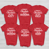 PERSONALISED First Christmas As... - Family Matching Christmas Tops - Adult, Kids & Baby - (Sold Separately)
