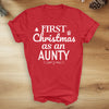 PERSONALISED First Christmas As... - Family Matching Christmas Tops - Adult, Kids & Baby - (Sold Separately)